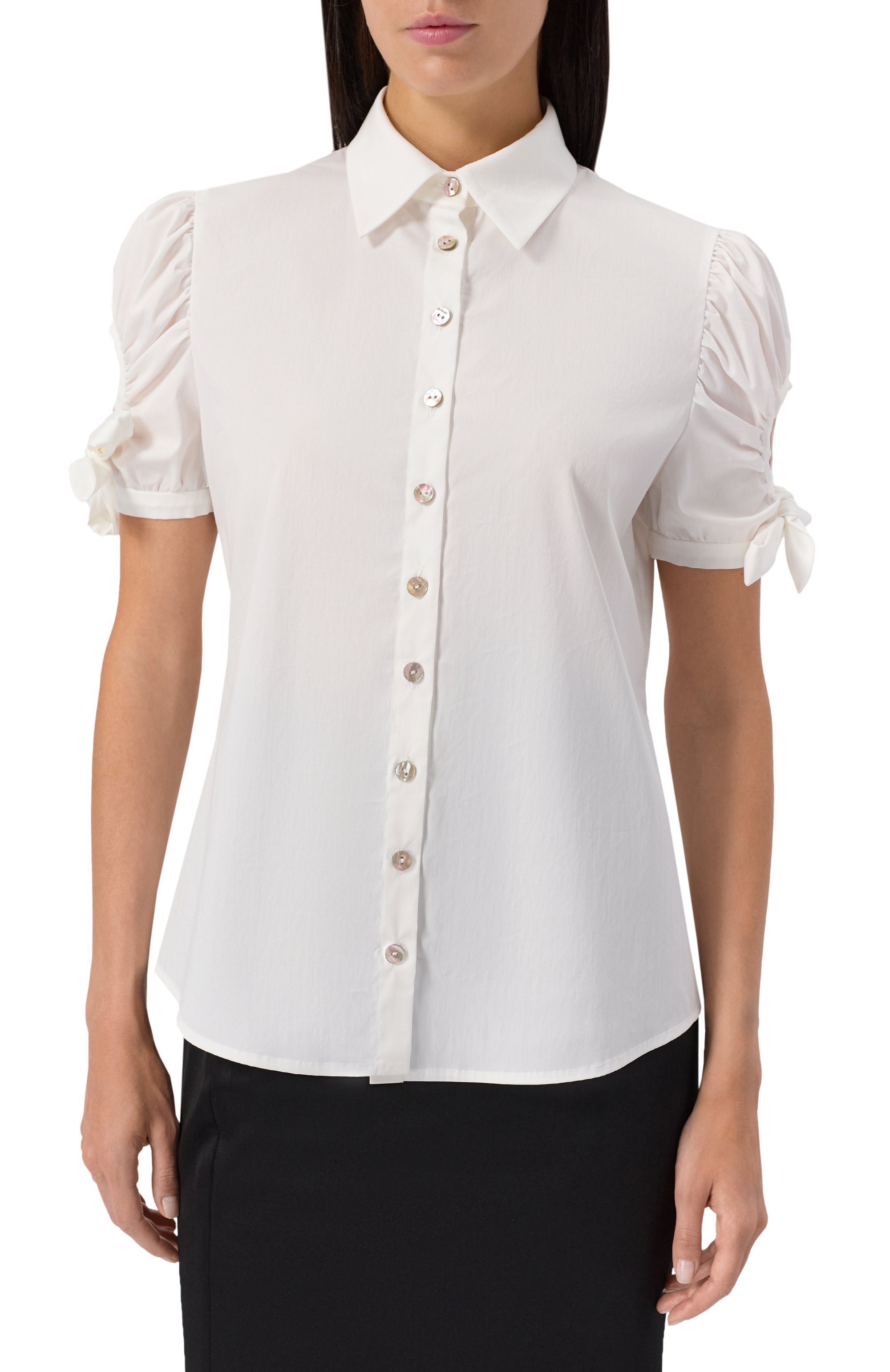 Хлопковая рубашка YANINA, арт. T-2871A, фото 3