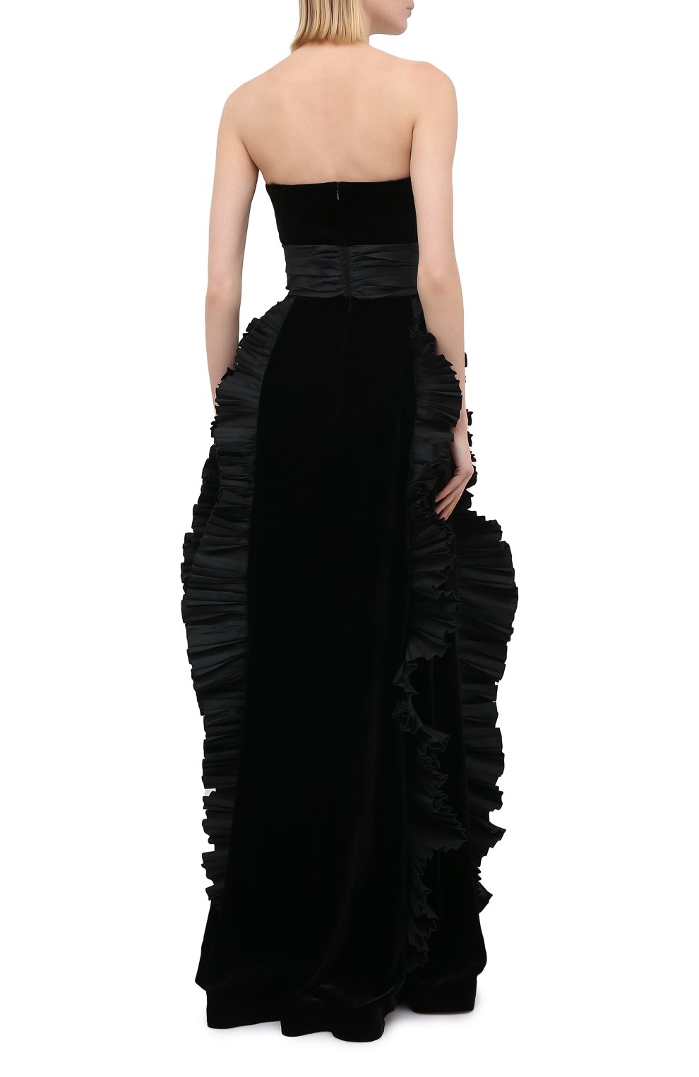 Платье ZUHAIR MURAD черного цвета по цене 422500 руб., арт. DRP20364/VESB003, фото 4 Платье ZUHAIR MURAD, арт. DRP20364/VESB003, фото 4