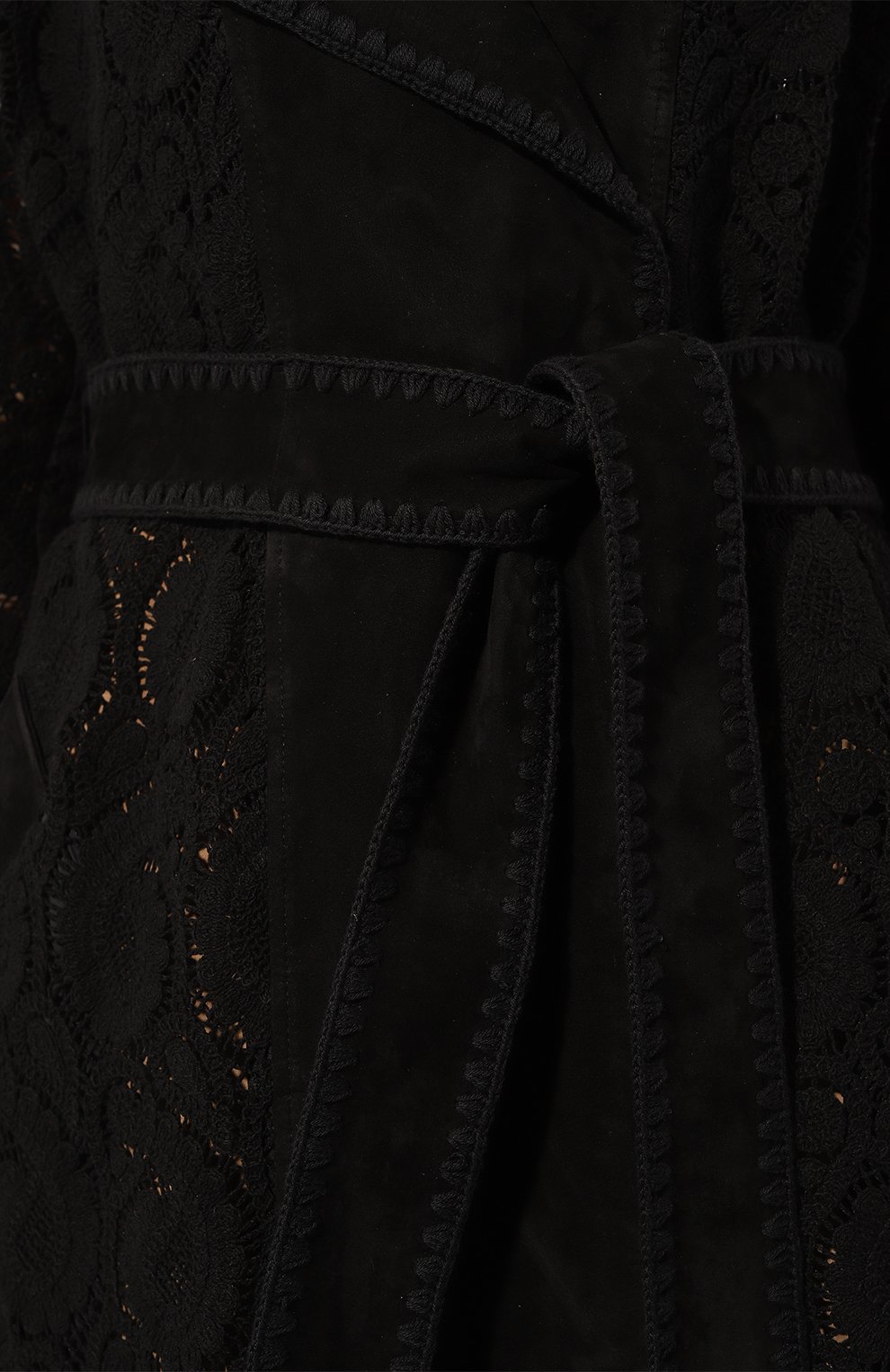 Тренч с кожаной отделкой MVST, арт. TDBPL-Y104, фото 5