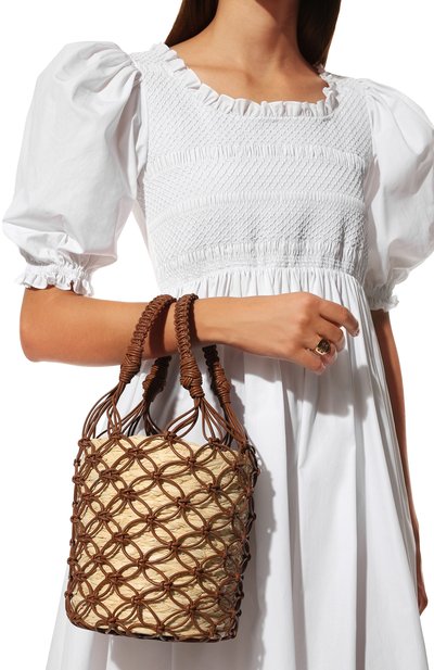 Сумка MIU MIU коричневого цвета по цене 210000 руб., арт. 5BE062-2C90-F0A5T-OOO, фото 2 Сумка MIU MIU, арт. 5BE062-2C90-F0A5T-OOO, фото 2