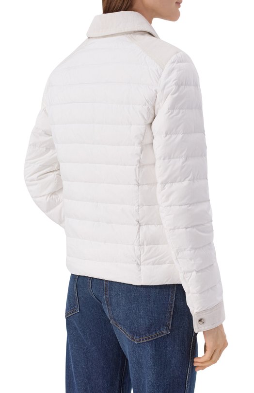 Пуховая куртка Esra Moorer ESRA/24X WHITE Белый  ESRA/24X WHITE Фото 4