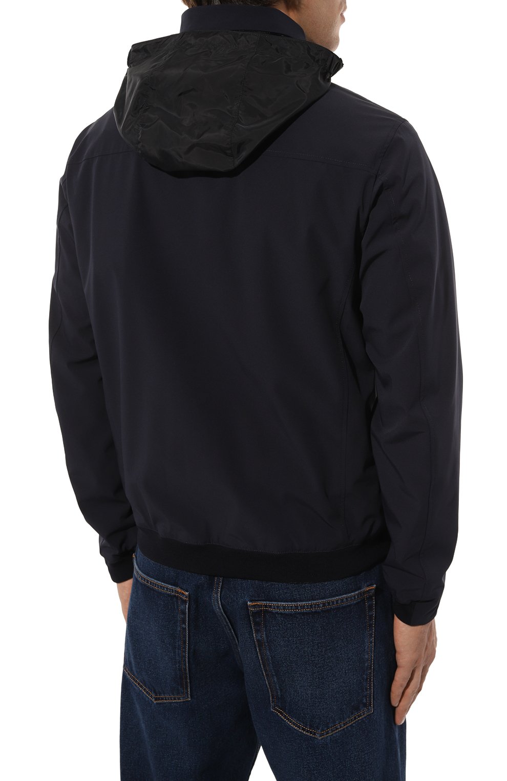 Бомбер PAUL&SHARK темно-синего цвета по цене 95450 руб., арт. 23412253, фото 5 Бомбер PAUL&SHARK, арт. 23412253, фото 5