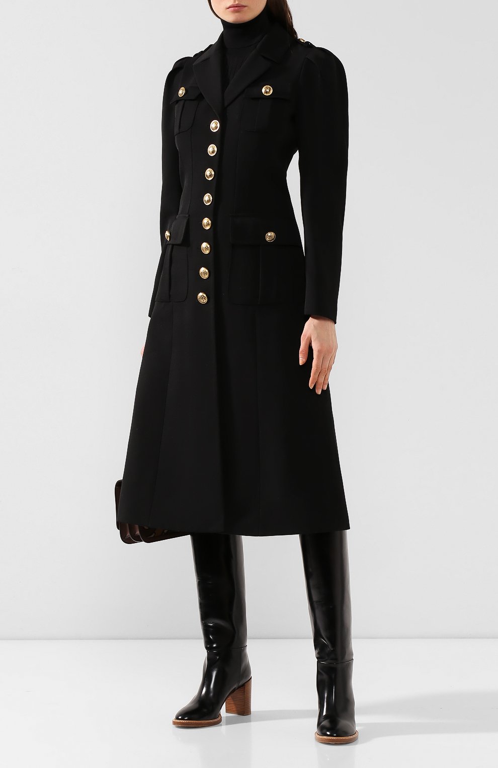 Шерстяное пальто MICHAEL KORS COLLECTION, арт. 501AKN015A, фото 2