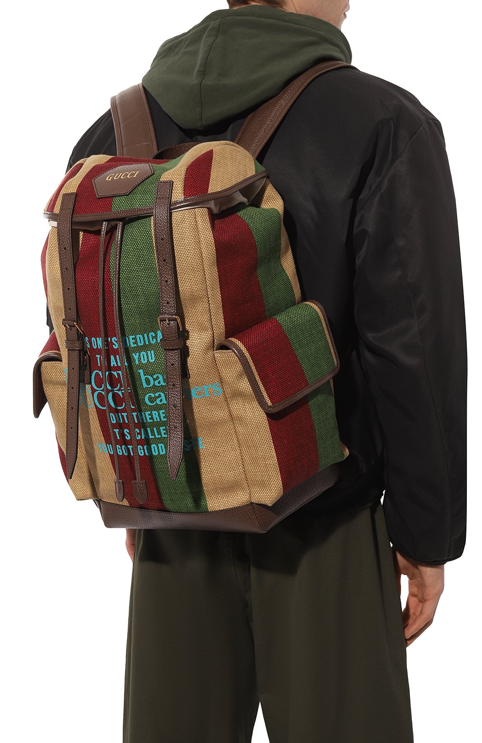 Текстильный рюкзак GUCCI, арт. 625939 ULECT, фото 2