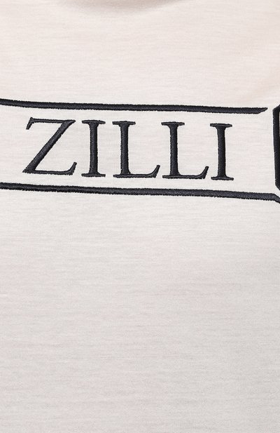 Хлопковая футболка ZILLI, арт. TSR02AM0110VZLF14M, фото 5