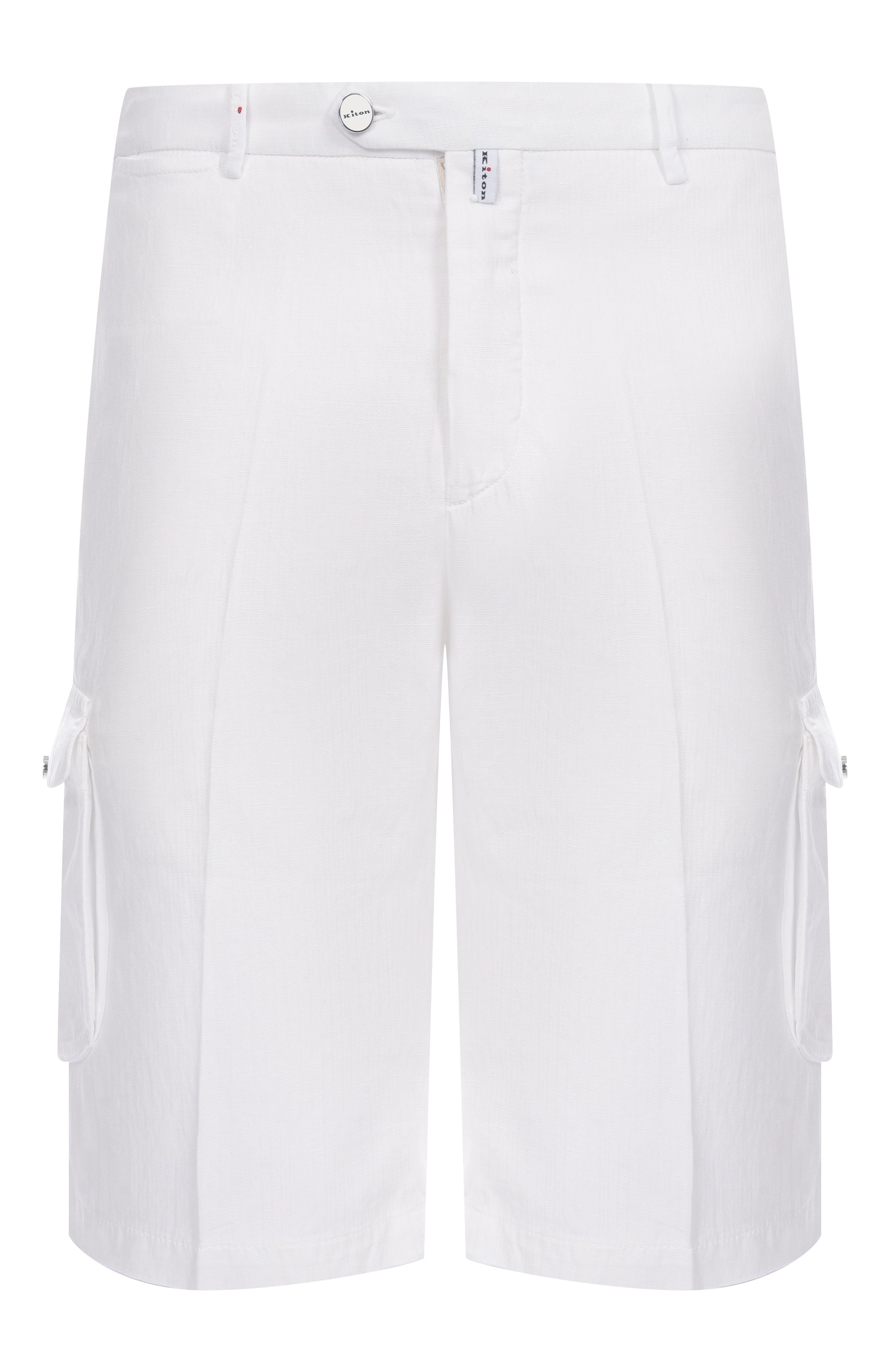 Шорты из лиоцелла и хлопка KITON, арт. UFPPBK0654F17, фото 1