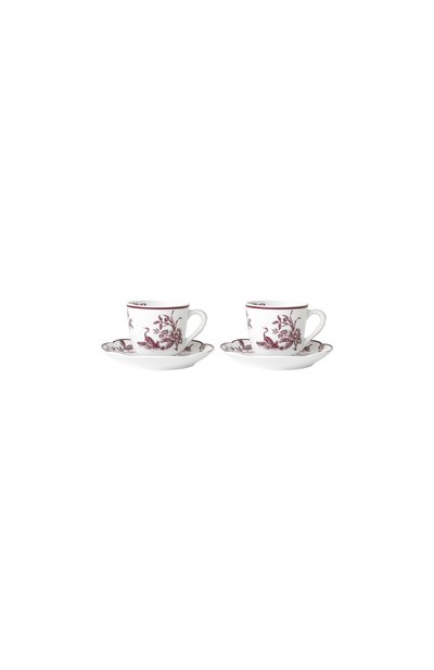 Набор albertine prune из двух чашек с блюдцами эспрессо BERNARDAUD, арт. 2631/24329