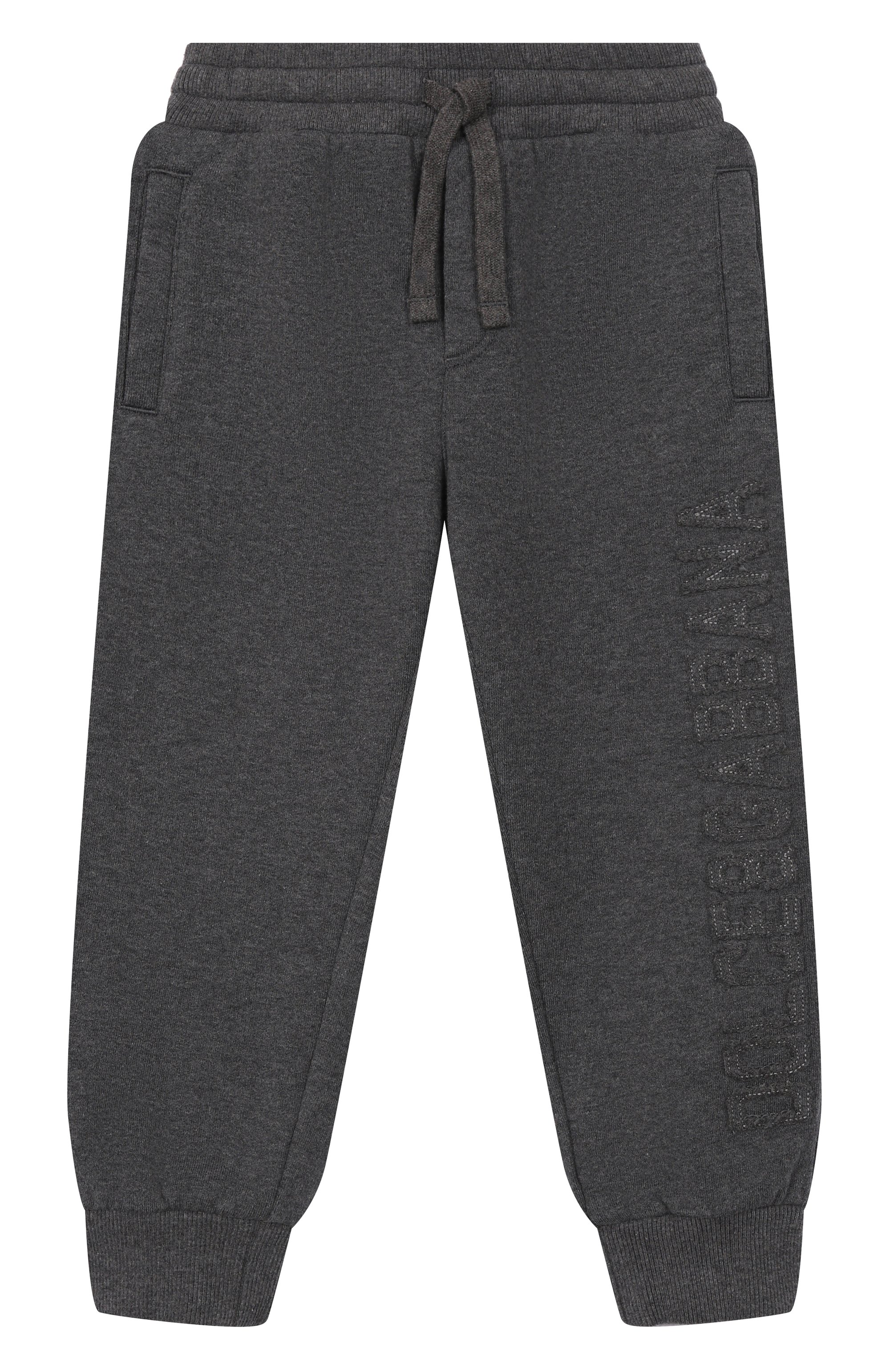 Хлопковые джоггеры DOLCE & GABBANA, арт. L4JPJN/G7PDS/2-6, фото 1