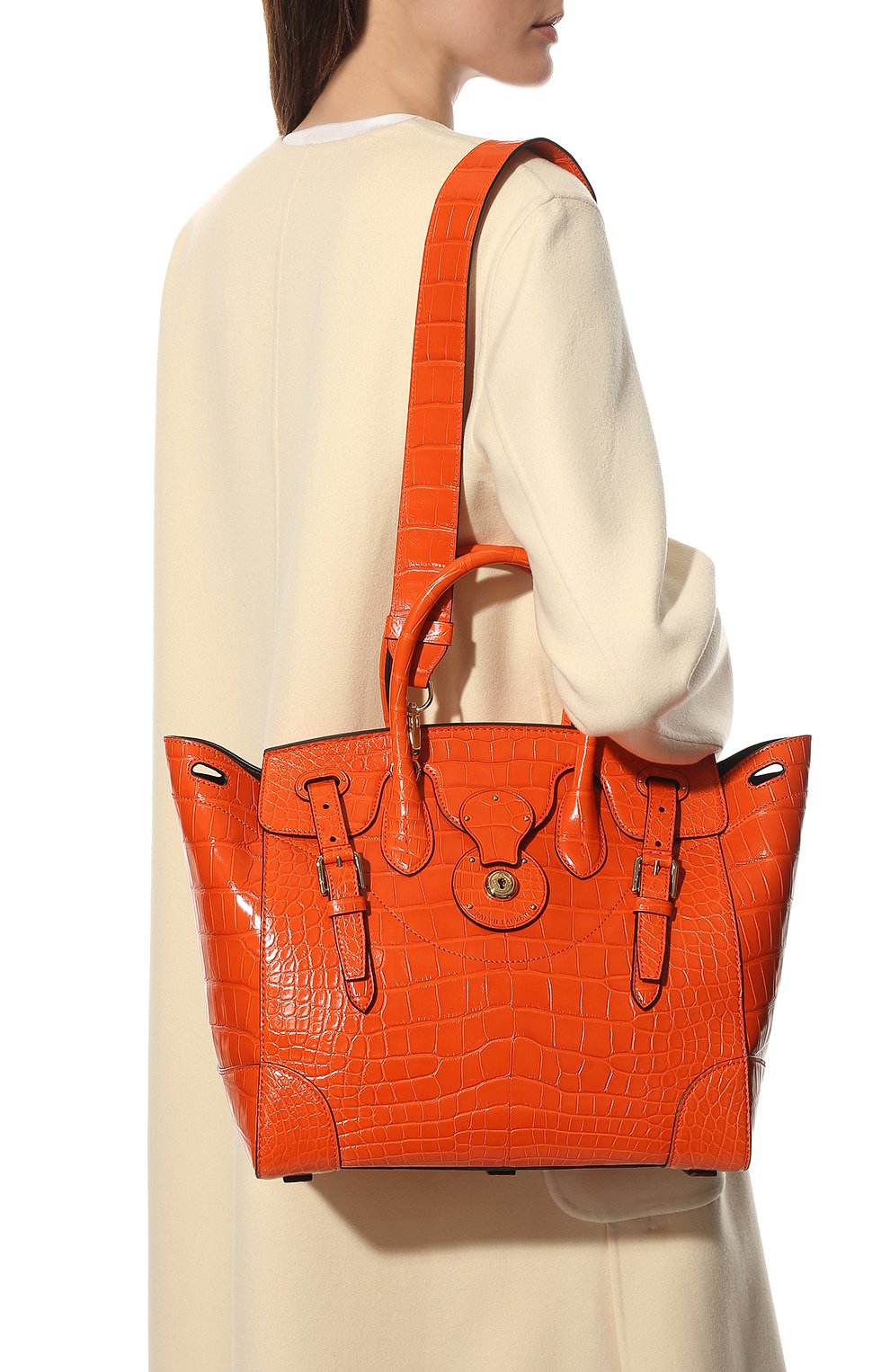 Сумка ricky 33 из кожи аллигатора RALPH LAUREN, арт. 435867089/AMIS, фото 6