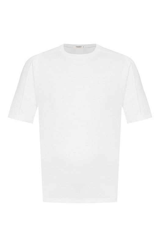 Футболка из хлопка и льна Transit CFUTRC5400 Белый CFUTRC5400
