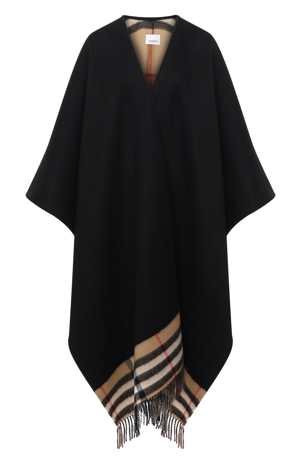 Пончо из кашемира и шерсти BURBERRY, арт. 8037423, фото 1
