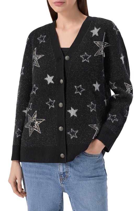 Кардиган The Kooples FCAR31022K Чёрный  FCAR31022K Фото 3