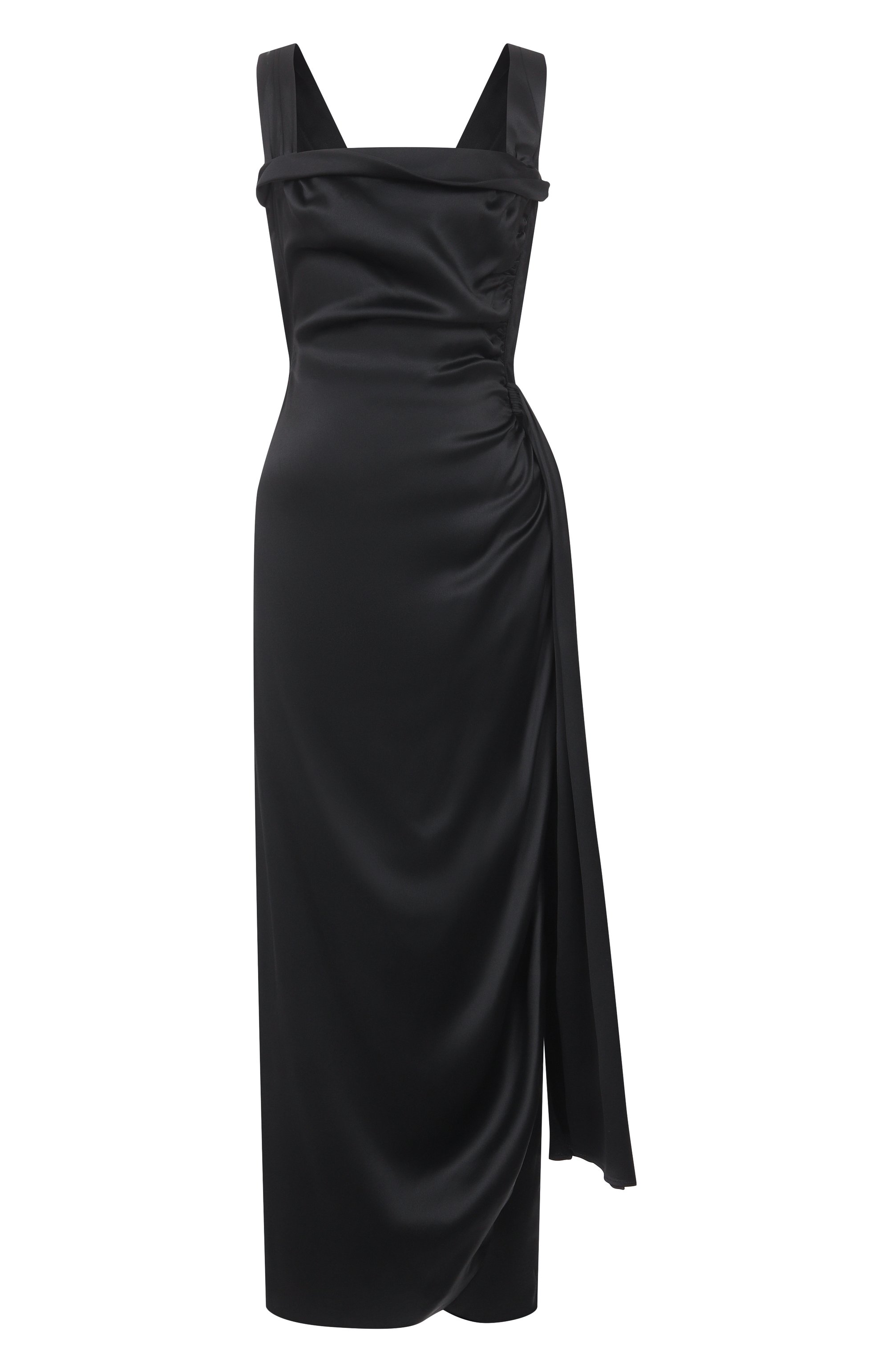 Атласное платье MAISON MARGIELA, арт. S51DG0005/M35797, фото 1