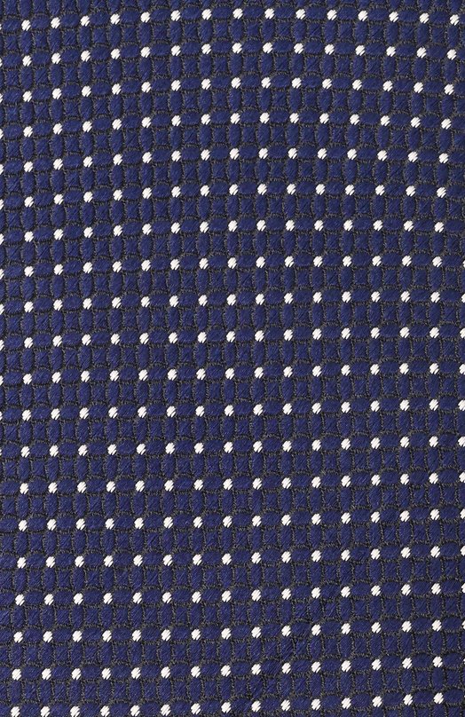 Шелковый галстук Zilli CRAV02M0600VP0I00 Синий  CRAV02M0600VP0I00 Фото 4