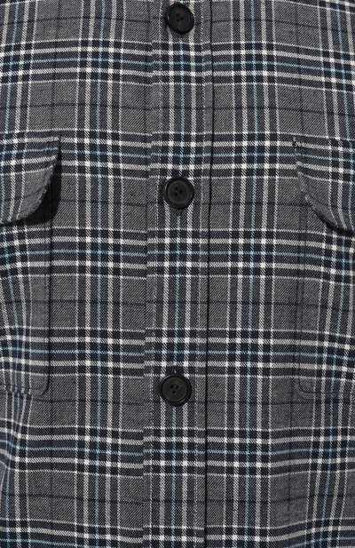 Хлопковая рубашка VAN LAACK темно-серого цвета по цене 22200 руб., арт. RET0-K/165020, фото 5 Хлопковая рубашка VAN LAACK, арт. RET0-K/165020, фото 5