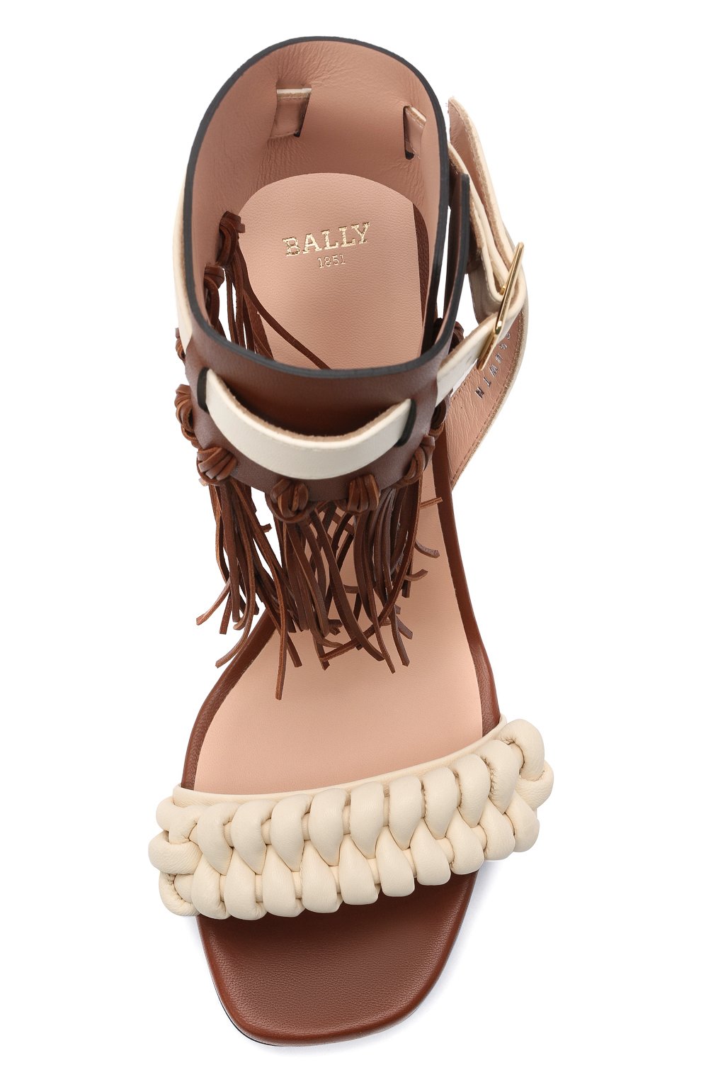 Кожаные босоножки suzy 85 BALLY, арт. SUZY 85/08, фото 5