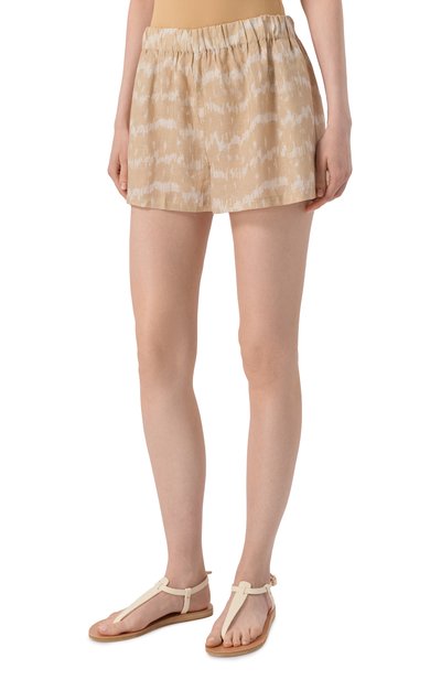 Льняные шорты MANEBI, арт. L79BV, фото 3