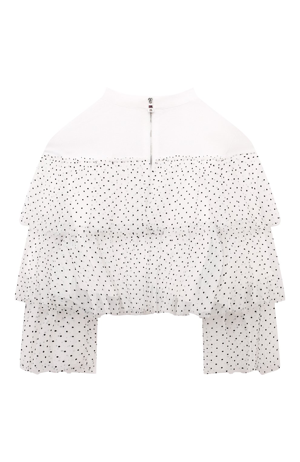 Топ BALMAIN белого цвета по цене 47550 руб., арт. BV8B80, фото 2 Топ BALMAIN, арт. BV8B80, фото 2