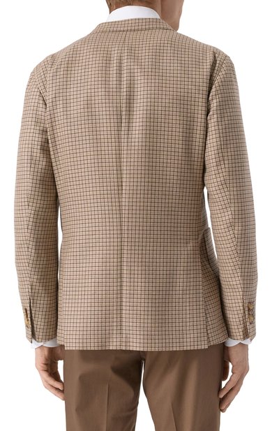 Пиджак из шерсти и шелка BOGLIOLI, арт. N1302E/SB5020, фото 4