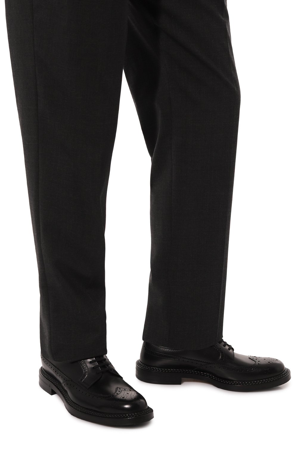 Кожаные дерби GUCCI черного цвета по цене 128160 руб., арт. 669830 0GQ00, фото 3 Кожаные дерби GUCCI, арт. 669830 0GQ00, фото 3