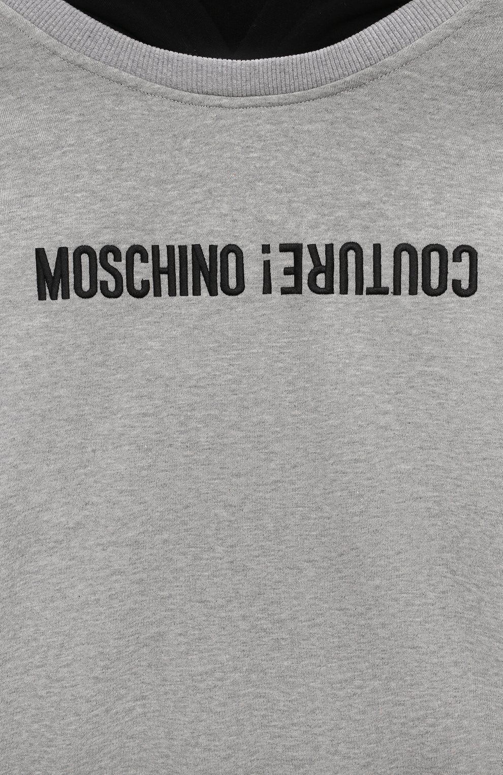 Хлопковое худи MOSCHINO, арт. HUF08K/LCA61/4-8, фото 3