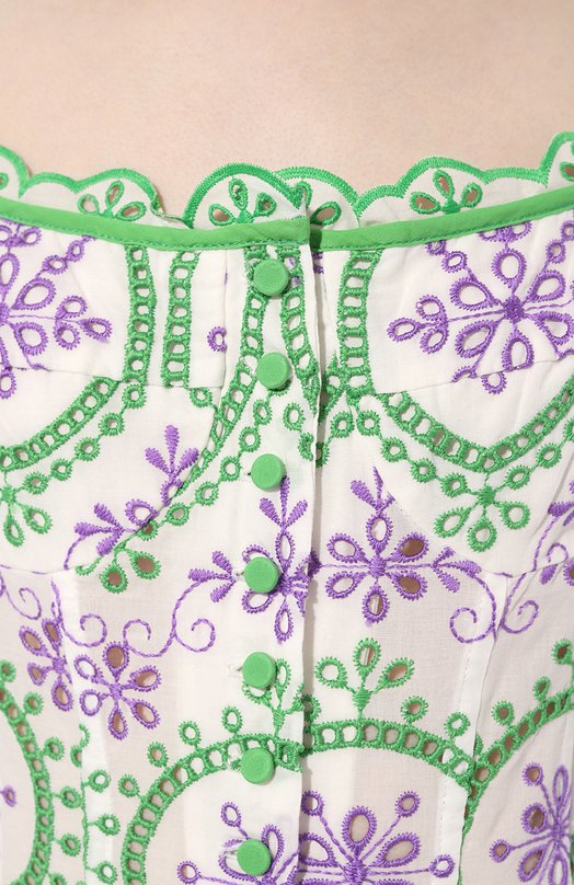 Хлопковое платье Charo Ruiz Ibiza 233620 Разноцветный  233620 Фото 5