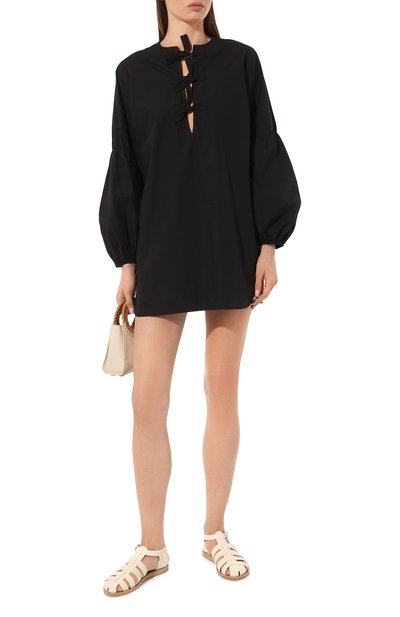 Хлопковое платье GANNI, арт. F7560, фото 2