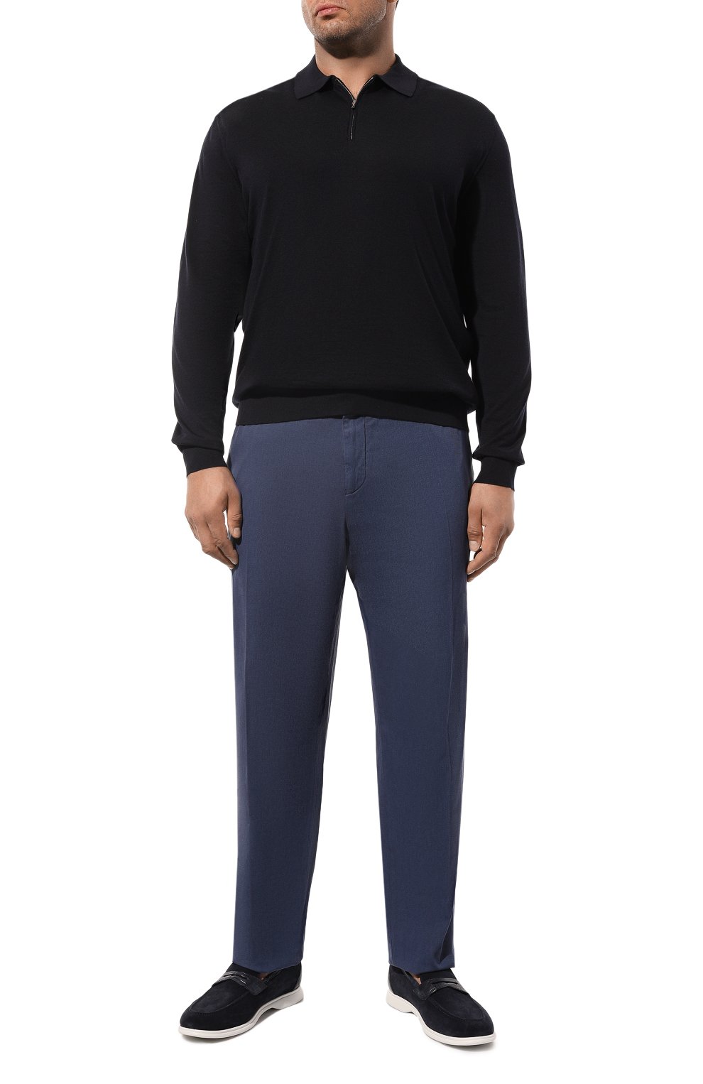 Поло из шерсти и кашемира CORTIGIANI, арт. 1A9302, фото 2