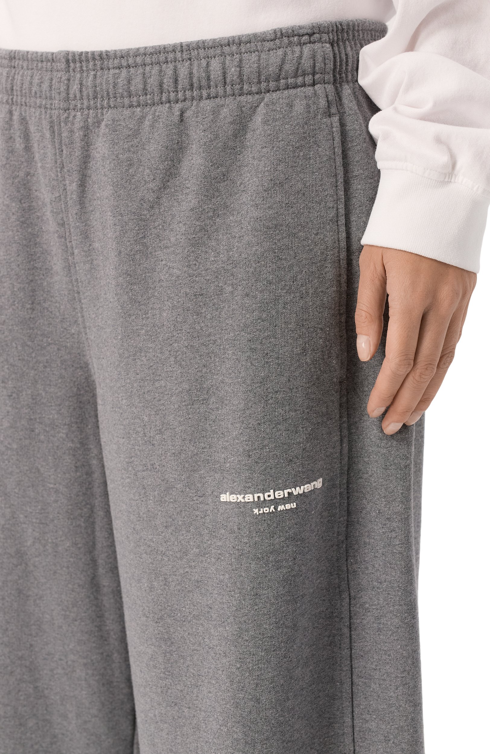 Хлопковые брюки ALEXANDER WANG, арт. 1CC4264065, фото 5