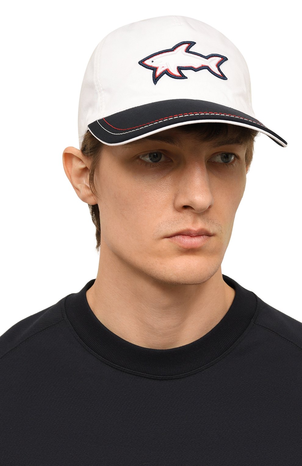 Хлопковая бейсболка PAUL&SHARK, арт. 23417110/C00, фото 2