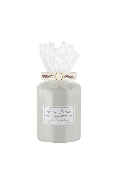 Интерьерная свеча grigio intenso "бергамот и бренди" (400g) PERNICI, арт. 8001962081504