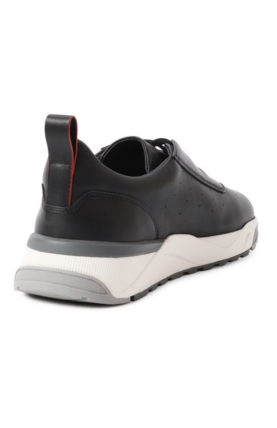 Кожаные кроссовки innova SANTONI, арт. MBIG22027BGRTESM, фото 5