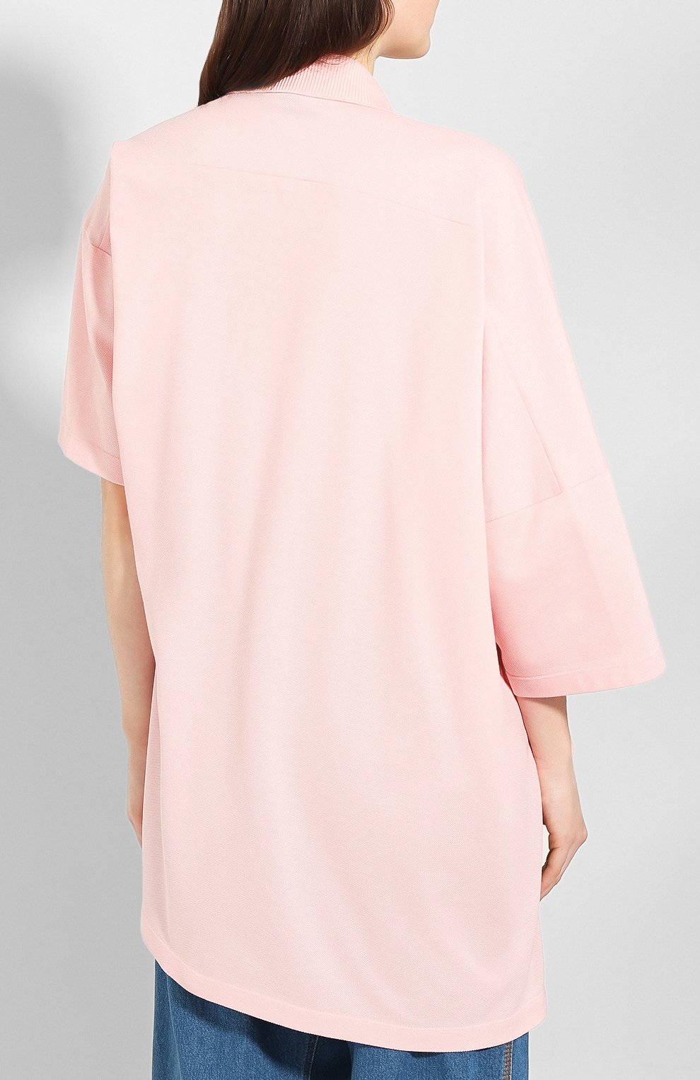 Хлопковое поло LANVIN, арт. RW-T0612J-JG01-E20, фото 4