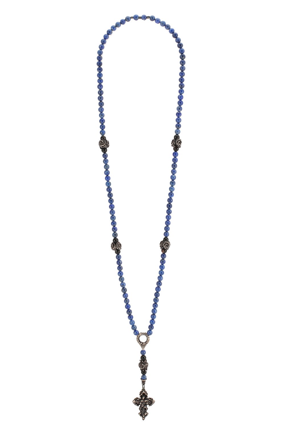 Бидсы ангелы и демоны GL JEWELRY синего цвета по цене 39160 руб., арт. PB603, фото 1 Бидсы ангелы и демоны GL JEWELRY, арт. PB603, фото 1