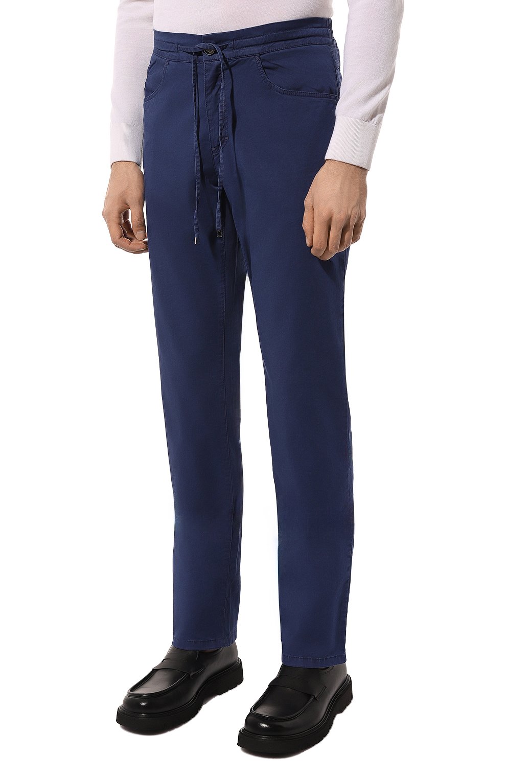 Хлопковые брюки ZILLI, арт. J5T001M0480VZM000, фото 3