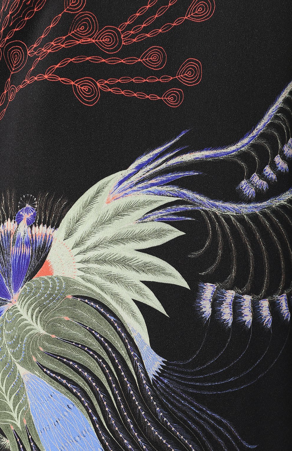 Платье из вискозы и хлопка DRIES VAN NOTEN, арт. 182-11018-6147, фото 5