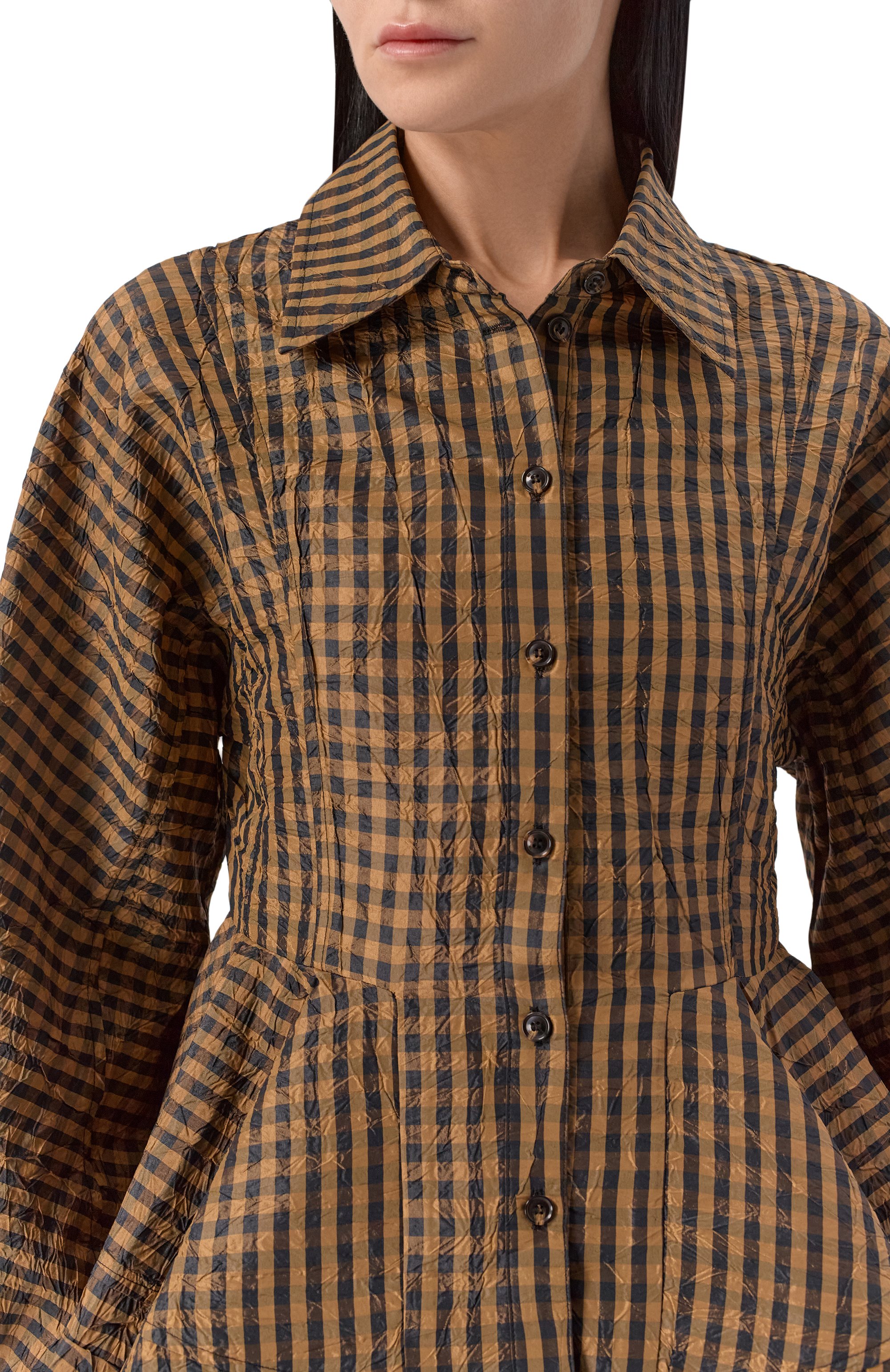 Рубашка GANNI, арт. A1040054, фото 5