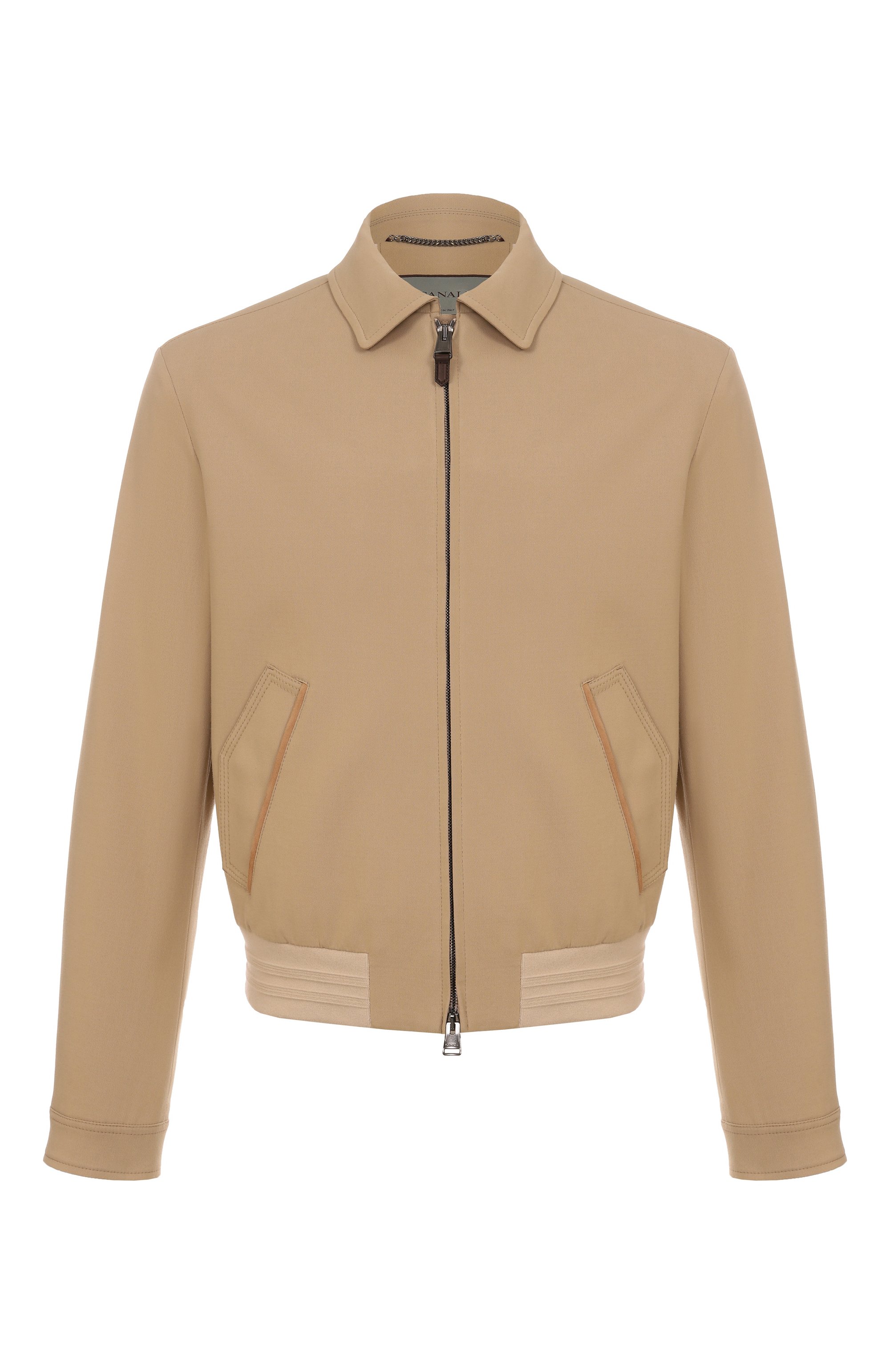 Бомбер из хлопка и лиоцелла CANALI, арт. O40962 SG03191, фото 1