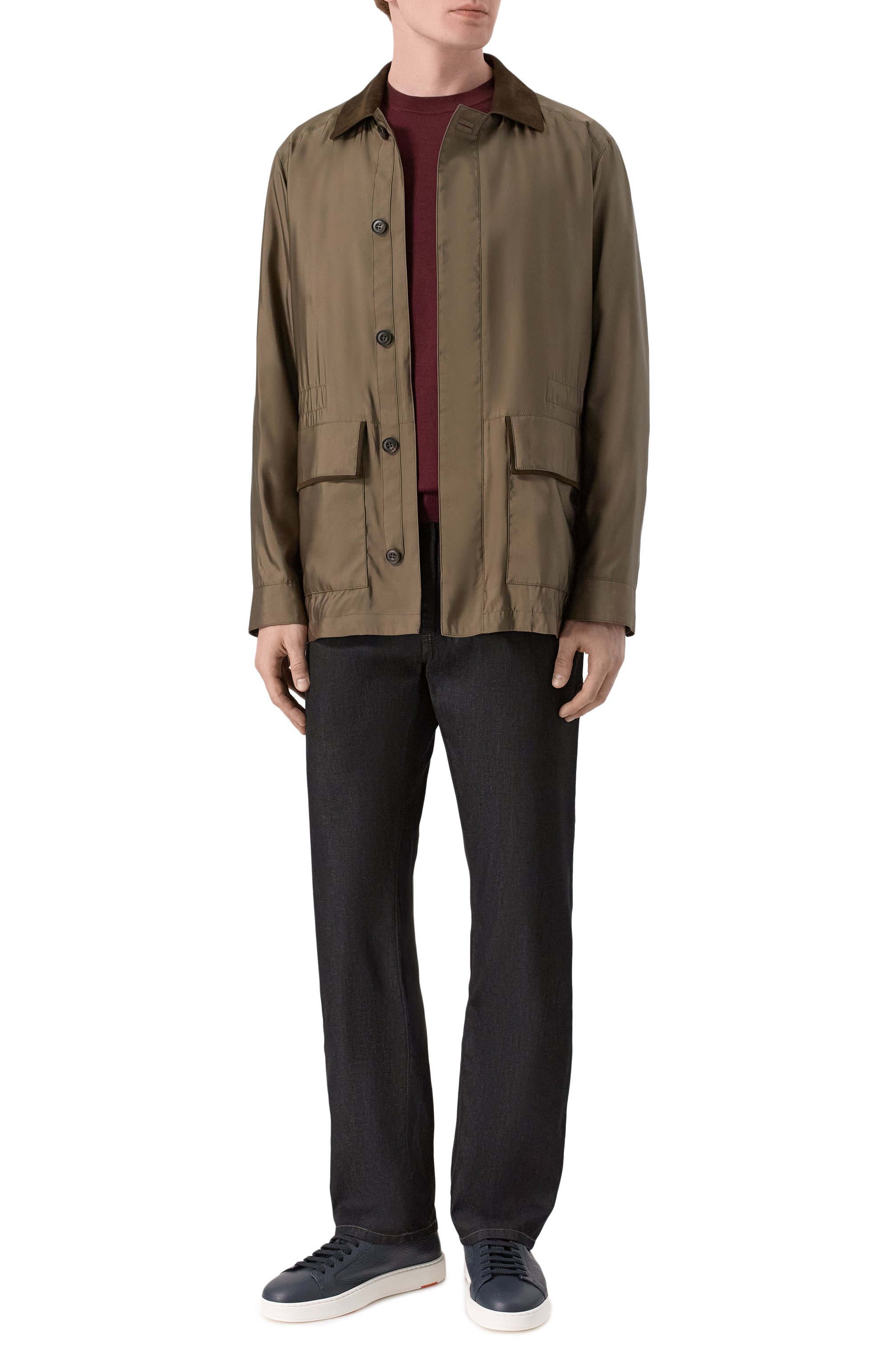 Шелковая куртка CORNELIANI, арт. 2725B0/2720165, фото 2