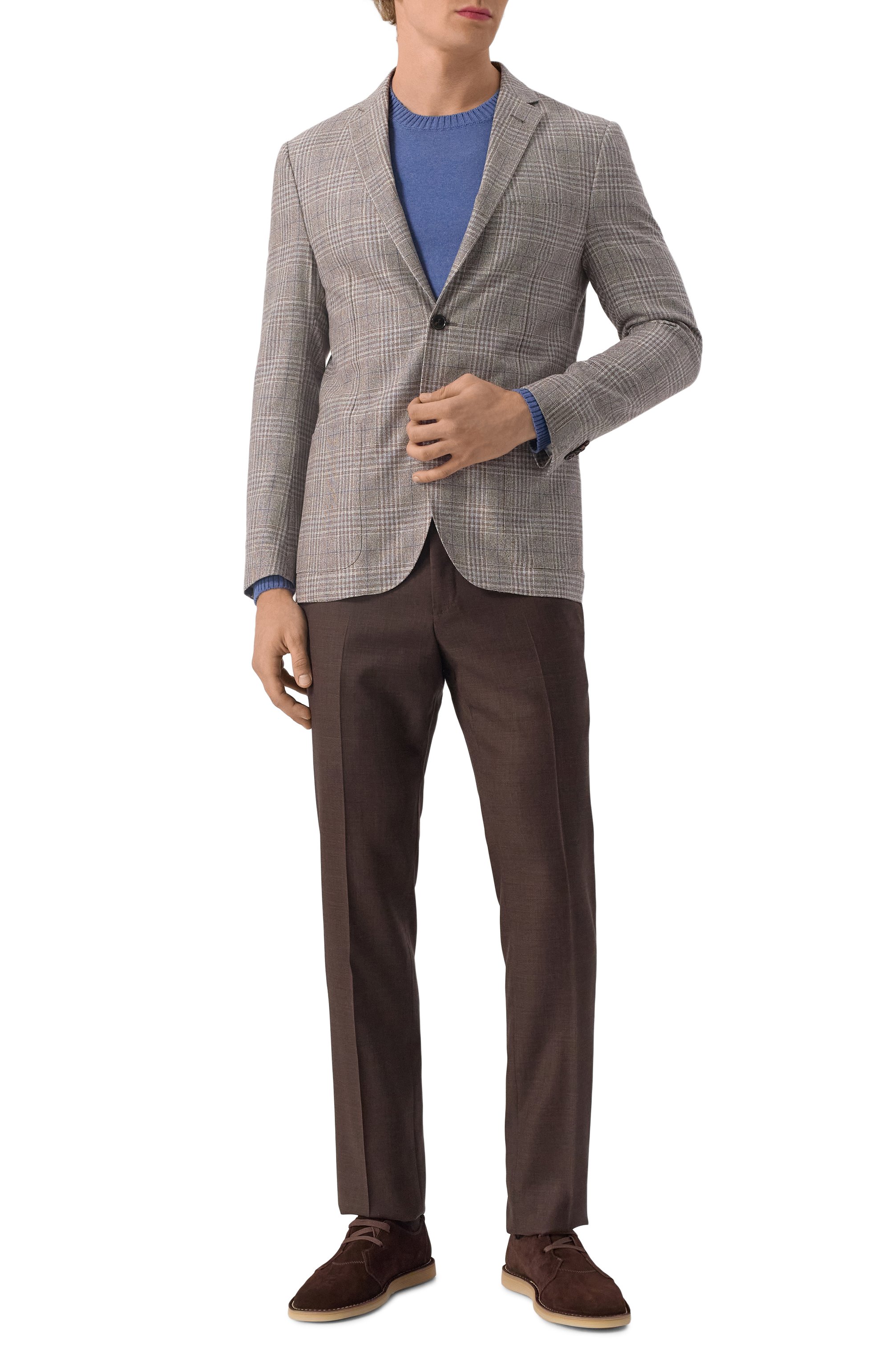 Пиджак из шелка и шерсти CORNELIANI, арт. 25X002-2516215, фото 3