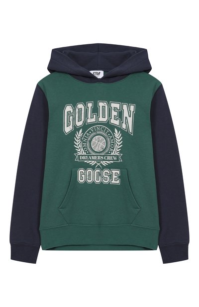 Хлопковое худи GOLDEN GOOSE DELUXE BRAND, арт. GKP02044.P001949