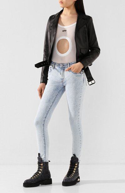 Кожаная куртка OFF-WHITE, арт. 0WJG002T20LEA0011076, фото 2