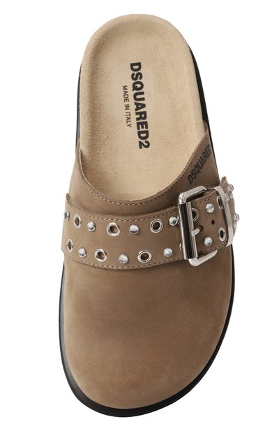 Замшевые сабо DSQUARED2, арт. 80189/VAR2/28-35, фото 4