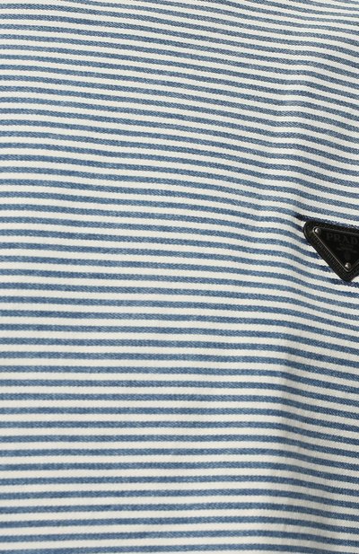 Джинсовое платье PRADA голубого цвета по цене 205000 руб., арт. GFA125-10G3-F0E93-221, фото 5 Джинсовое платье PRADA, арт. GFA125-10G3-F0E93-221, фото 5