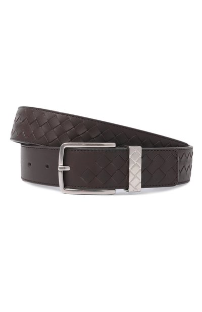 Мужской кожаный ремень BOTTEGA VENETA, арт. 843902/V5XN1