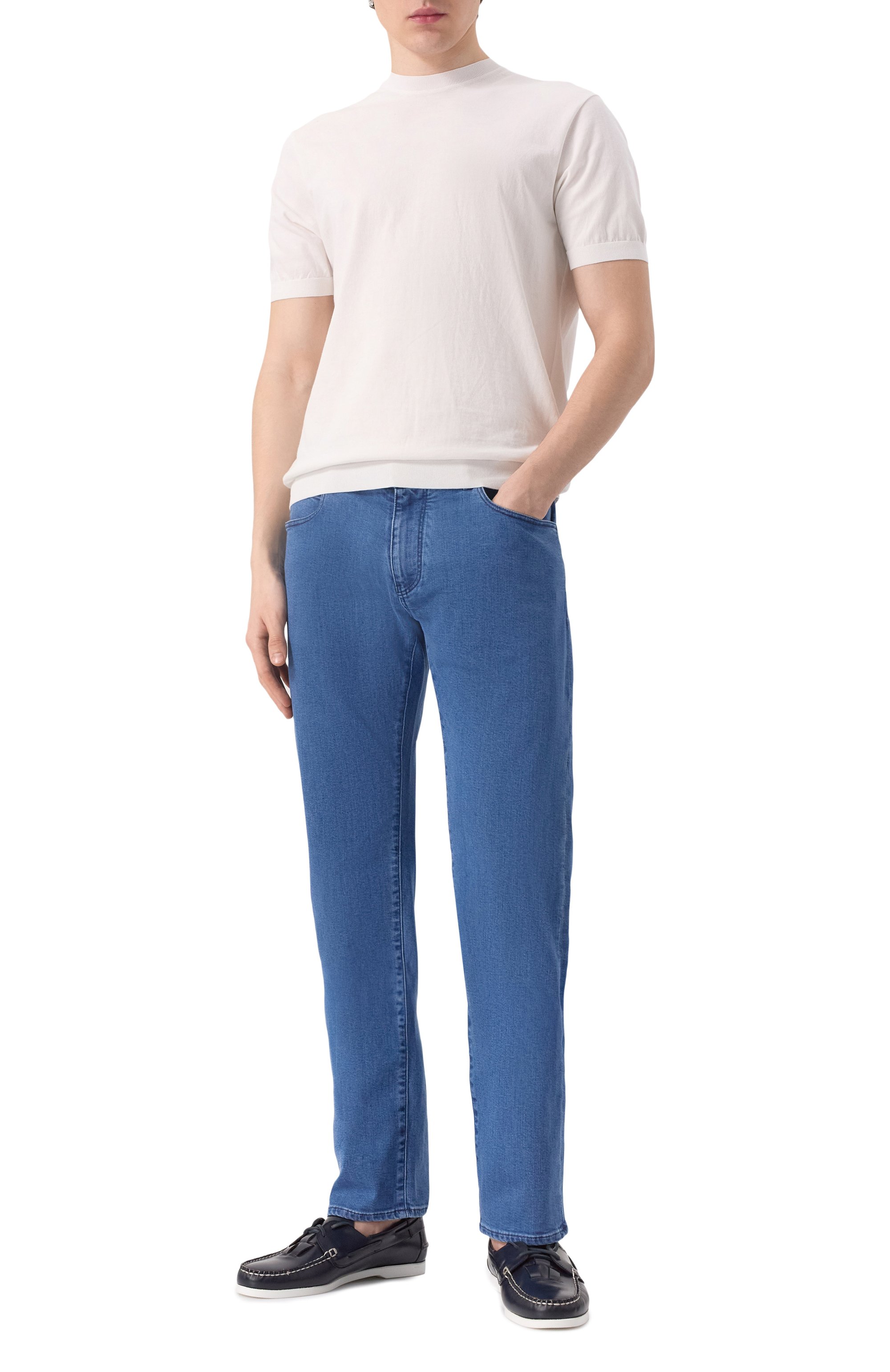 Кожаные топсайдеры HEREU, арт. SANAMFS25, фото 2