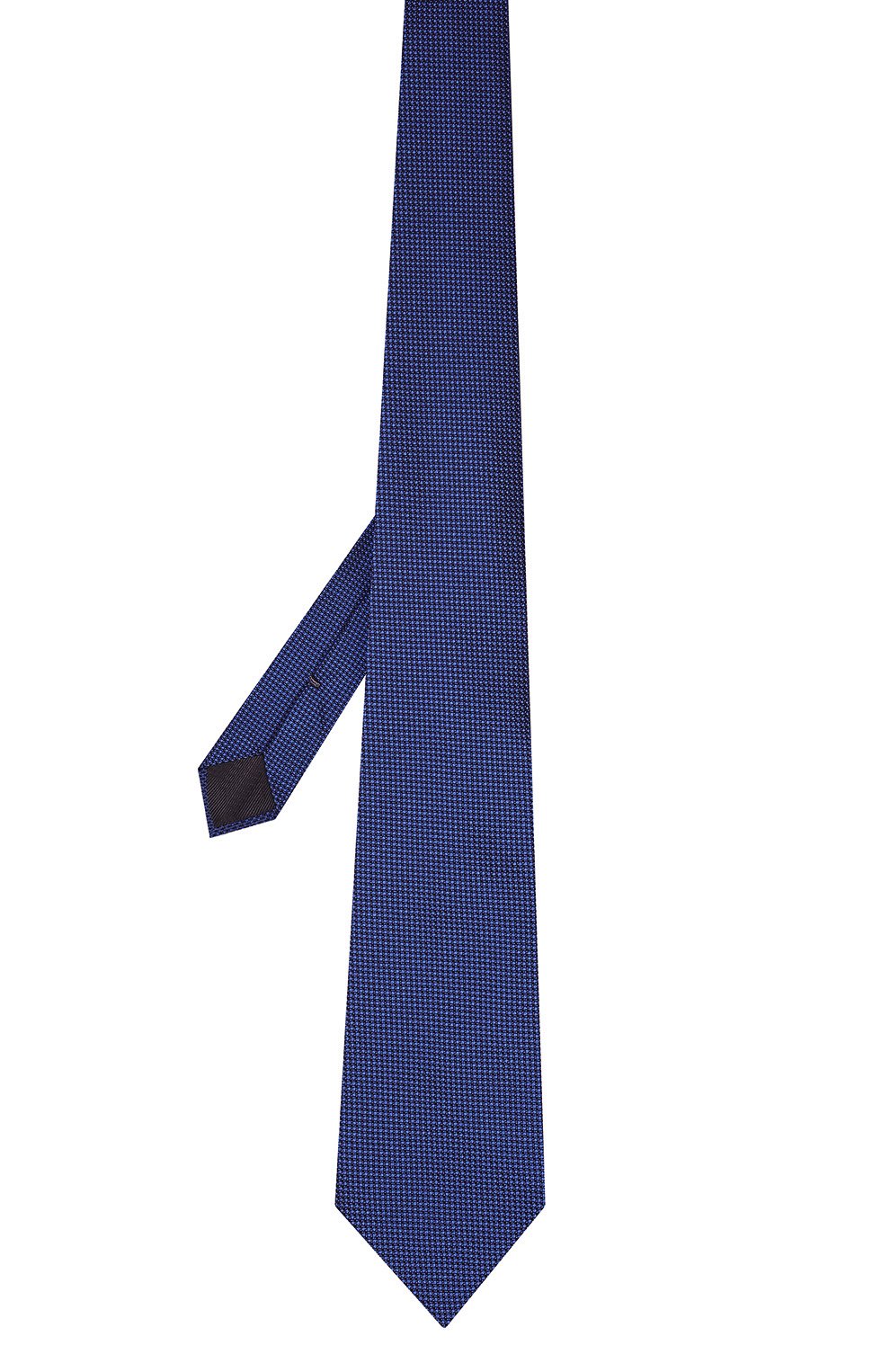 Шелковый галстук ZEGNA синего цвета по цене 19950 руб., арт. Z3D00T/1UM, фото 3 Шелковый галстук ZEGNA, арт. Z3D00T/1UM, фото 3
