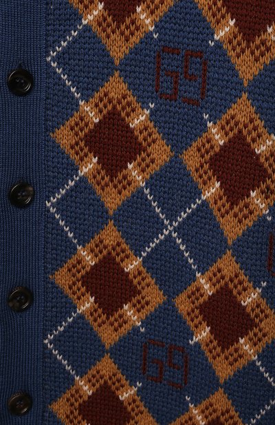 Шерстяной кардиган GUCCI, арт. 653620/XKBWI, фото 3