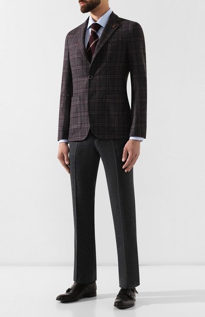 Шерстяные брюки PAL ZILERI, арт. P3110--K---B1023, фото 2