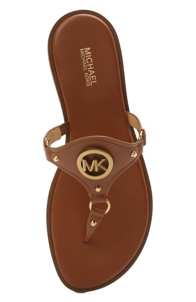 Кожаные шлепанцы conway MICHAEL MICHAEL KORS, арт. 40S1C0FA1L, фото 5